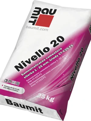 Jen Po Omezenou Doba Hmota samonivelační Baumit Nivello 20