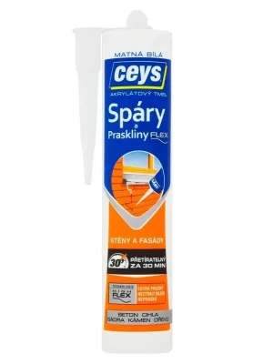 Akrylový tmel spáry a praskliny ve zdi Ceys 280ml 42505608 Bezpečná Platba