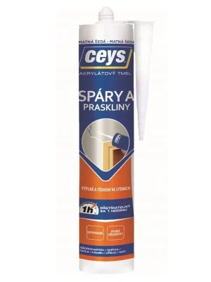 Akryl spáry a praskliny matná šedá Ceys 280ml 42505601 Akční Nabídka