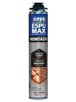 Pěna montážní pistolová Ceys ESPUMAX 750ml 42504808 Nová Kolekce