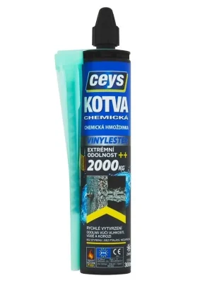 Chemická kotva Ceys VINYLESTER 300ml 42901620 Sezónní Sleva