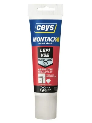 Lepidlo montážní Ceys MONTACK lepí vše neviditelně 135g 42507275 Cenová Bomba