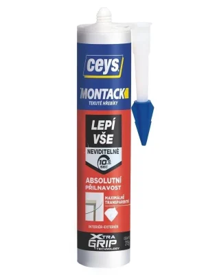 Lepidlo montážní Ceys MONTACK lepí vše neviditelně 315g 42507261 Horká Nabídka