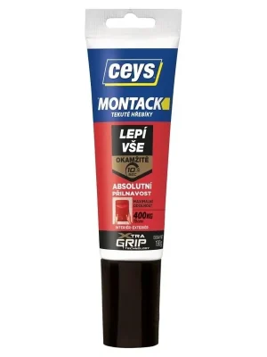 Lepidlo montážní Ceys MONTACK lepí vše okamžitě 190g 42507252 Oblíbený