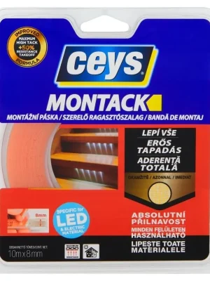 Nízká Cena Páska pro LED 10mx8mm Ceys MONTACK lepí vše okamžitě 42507218