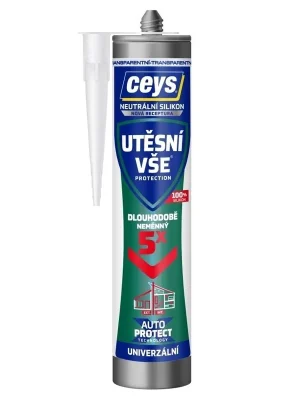 Silikon neutralní transparent Ceys 280ml 42505529 Oblíbený