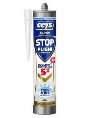Silikon stop plísni Ceys transparent 280ml 42505546 Vrácení Zdarma