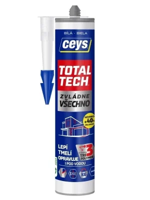 Sleva Tmel lepicí Ceys TOTAL TECH Express bílý 290ml 42507216