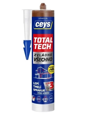 Nakupujte Hned Tmel lepicí Ceys TOTAL TECH Express hnědý 290 ml 42507222
