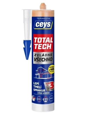 Objednat Nyní Tmel lepicí Ceys TOTAL TECH Express terakota 290 ml 42507223