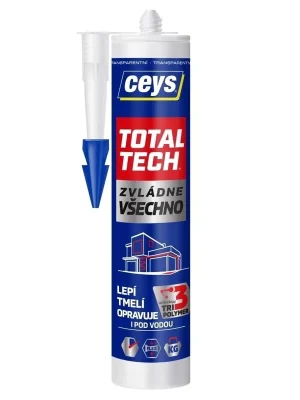 Top Prodej Tmel lepicí Ceys TOTAL TECH Express transparent 290ml 42507226
