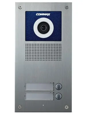 Novinka COMMAX STANICE DRC-2UC DVEŘ. S KAMEROU 2 TLAČÍTKA CVBS 0100-537