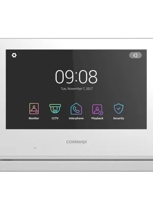 COMMAX VIDEOTELEFON CDV-1024MA BÍLÝ (230VAC) 10INCH FULL HD DOTYKOVÝ PAMĚŤ 0110-017 Ověřený