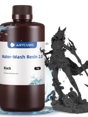 Nakupujte Hned Anycubic Vodou omyvatelná pryskyřice 2.0 - HD Šedá - 1 kg