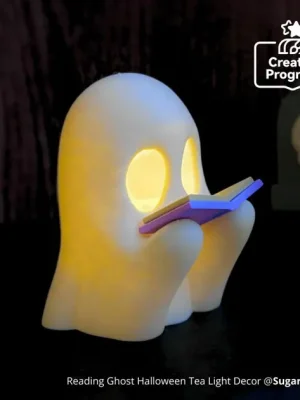 Tovární Cena Reading Ghost Halloween Tea Light Decor