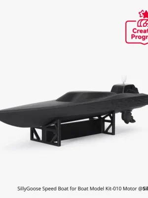 SillyGoose Speed Boat Model Components Kit Přímo Od Výrobce